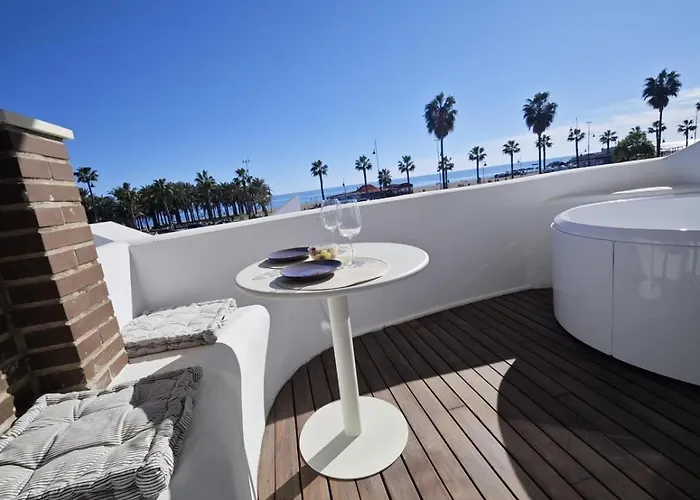 Mediterranean Boutique Beachfront Lejlighed Torremolinos